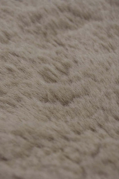 Luxury Natural Faux Fur Rug