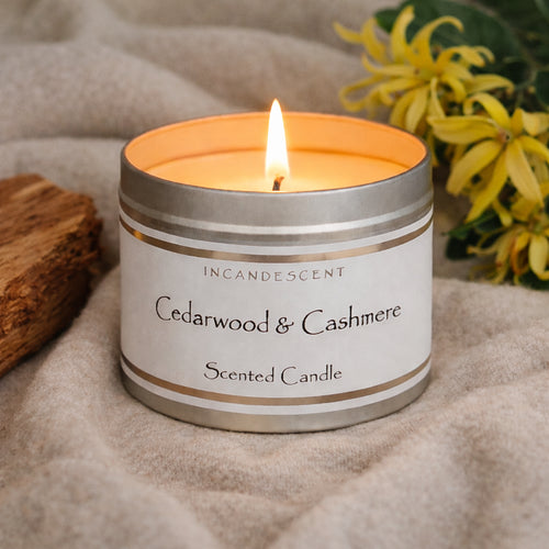 Cedarwood & Cashmere Candle Tin