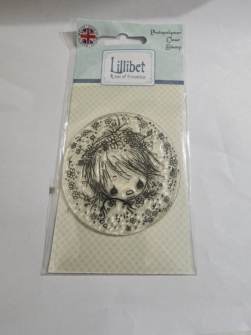 LILLIBET CLEAR STAMPS -GREAT FOR CARDS AND CRAFTS  FACE