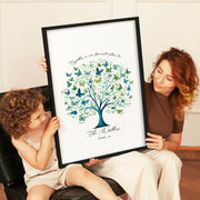 Family Tree Print | Set of 1 Botanical Wall art Prints