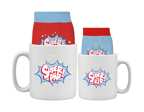 Dad & Mini Me Duo Mug & Sock Set