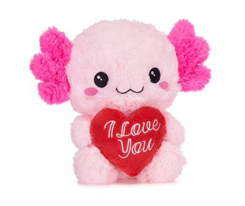 Plush Axolotl With Heart 24cm