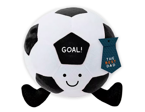 Plush Football 10x11cm   best dad