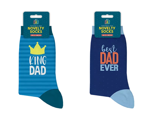 Novelty Socks Dad (Design May Vary)