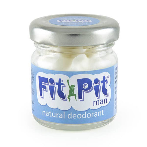 Fit Pit Natural Deodorant for Men COSMOS Organic Plastic Free