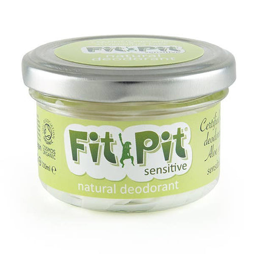 Fit Pit Natural Deodorant for Sensitive Skin COSMOS Organic