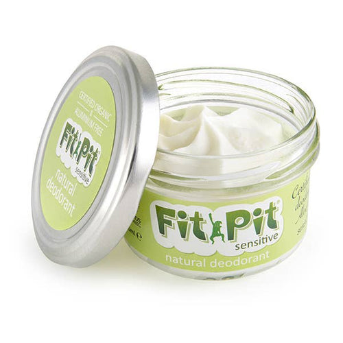 Fit Pit Natural Deodorant for Sensitive Skin COSMOS Organic