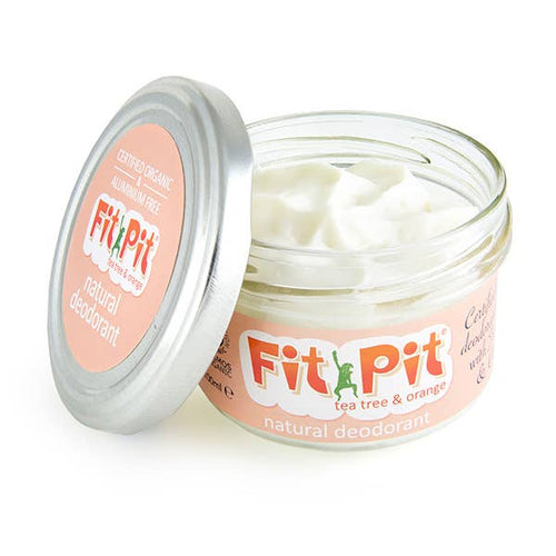 Fit Pit Tea Tree & Orange Natural Deodorant COSMOS Organic