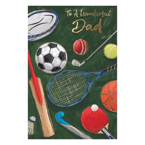 TO  A WONDERFULL DAD   BIRTHDAY CARD