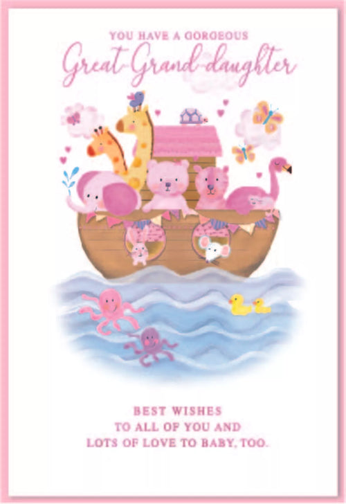 card you have a gorgeous grandaughter card