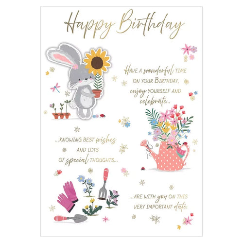 HAPPY  birthday  card