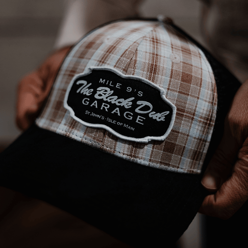 Tartan Garage Trucker Hat