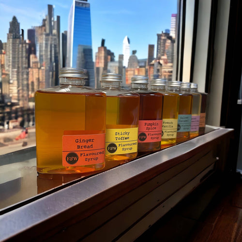 Flavoured Syrups for Coffee & Desserts – 250ml Bottle