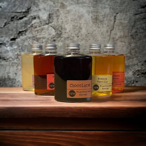 Flavoured Syrups for Coffee & Desserts – 250ml Bottle