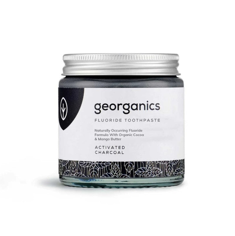 Georganics Activated Charcoal Natural Fluoride Toothpaste