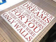 Inspirational Follow Your Dreams Wall Sticker