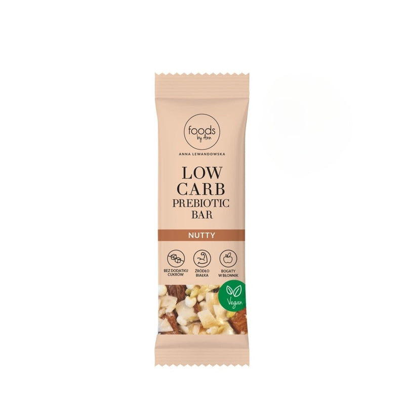 BB 7/09/2026 Low Carb Prebiotic Bar -  Nutty 35g