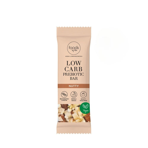 BB 7/09/2026 Low Carb Prebiotic Bar -  Nutty 35g