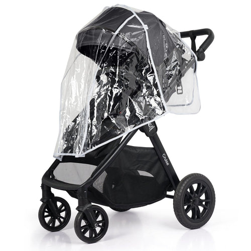 For Your Little One Cruise 3 In 1 Travel System With Car Seat - Eclipse Black (Free Cupholder / Seat Liner Included!)