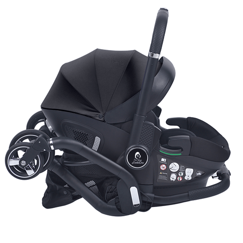 For Your Little One Qubi Infant Car Seat Stroller - Eclipse Black
