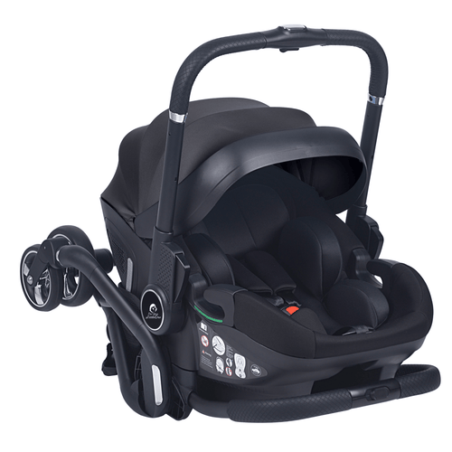 For Your Little One Qubi Infant Car Seat Stroller & Base - Eclipse Black