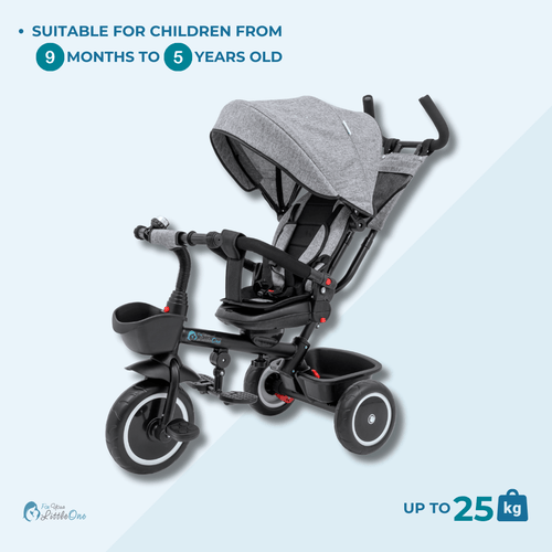 Foryourlittleone 6 in 1 Trike V3 - Blue (9 months - 5 years)