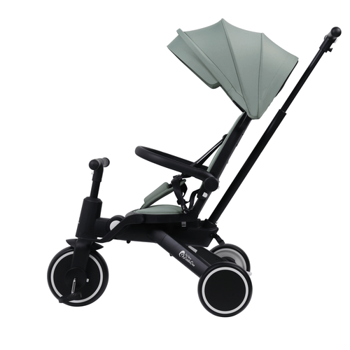 Foryourlittleone Xplor 6 in 1 Foldable Trike - Green (10m-4y)