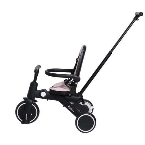 Foryourlittleone Xplor 6 in 1 Foldable Trike - Pastel Pink (10m-4y)