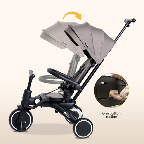 Foryourlittleone Xplor Ultimate 6 in 1 Foldable Trike - Green (10m-4y)