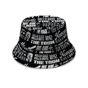 Newcastle - Word Montage - Bucket Hat