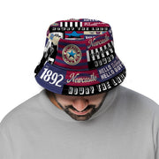 Newcastle - History Montage - Bucket Hat