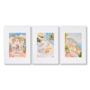 Framed Art Prints | Set of 3 Beach Decor Wall art Prints