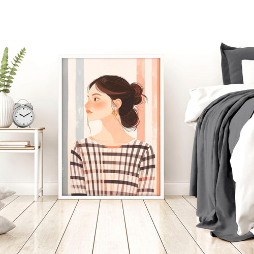 Framed Bedroom Wall Art | Set of 3 Bohemian Wall art Prints