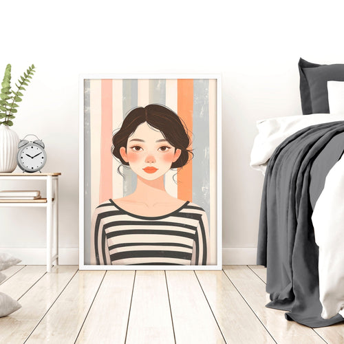 Framed Bedroom Wall Art | Set of 3 Bohemian Wall art Prints