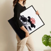 Framed Prints For Wall | Set of 3 Asian Inspired Wall art Prints