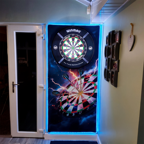 Leeds - 1992 Away - Personalised Darts Wall Banner - Two Sizes [COLLECTIVE]