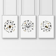 French Country Artwork | Set of 3 Framed Wall Art Prints