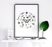 French Country Artwork | Set of 3 Framed Wall Art Prints