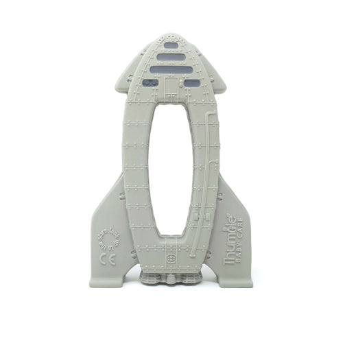 OrBITEr® Rocket - Natural Rubber Space Teether Baby Toy