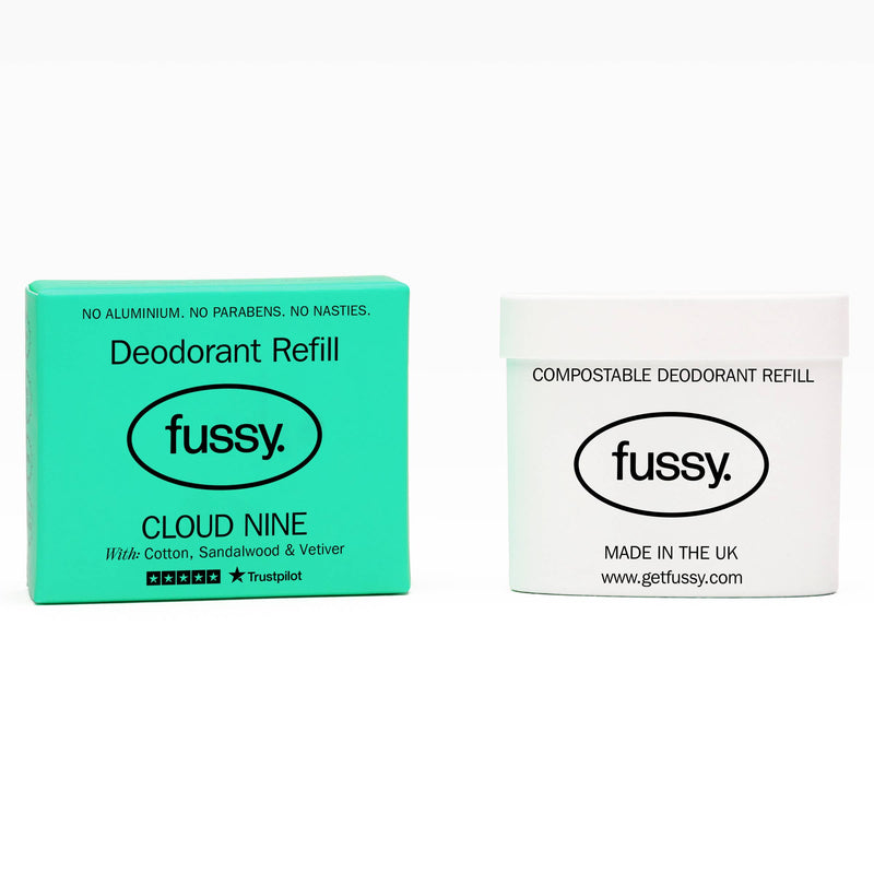 Fussy Natural Deodorant Refill - Cloud Nine