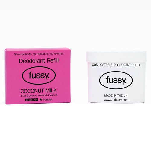 Fussy Natural Deodorant Refill - Coconut Milk Tropical
