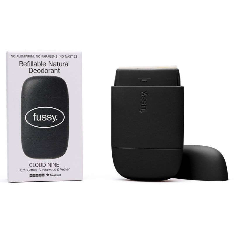 Fussy Refillable Natural Deodorant - Cloud Nine