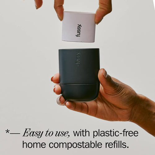 Fussy Refillable Natural Deodorant - Cloud Nine