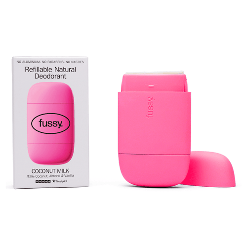 Fussy Refillable Natural Deodorant - Coconut Milk Tropical