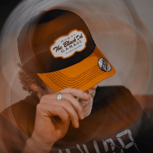 Black & Yellow Black Dub Garage Trucker Hat