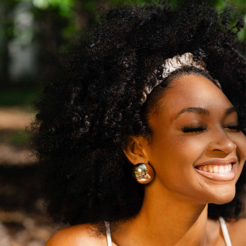 Gather Headband – Organic Plastic-Free Ruched Headband