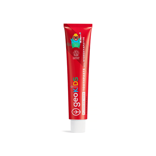 Georganics Kids Fluoride-Free Toothpaste with Hydroxyapatite – Strawberry