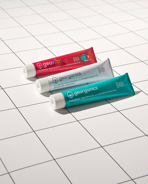 Georganics Next Generation Toothpaste with Hydroxyapatite – Activated Charcoal
