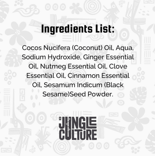Ginger & Spice Natural Eco Exfoliant Body Soap For Soft Clean Skin