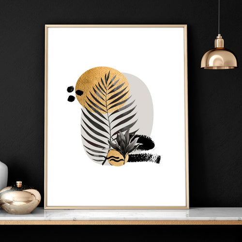 Unique Wall Art for Living Room – Set of 3 Framed Prints
